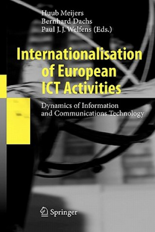 Książka Internationalisation of European ICT Activities Huub Meijers
