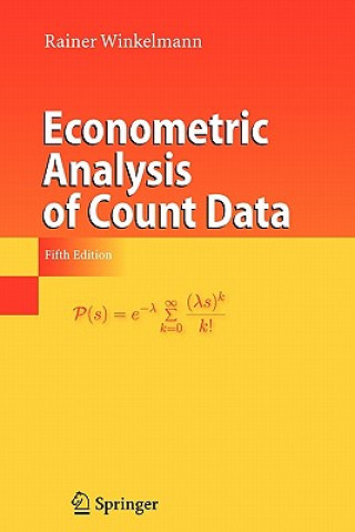 Carte Econometric Analysis of Count Data Rainer Winkelmann