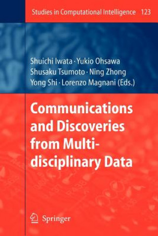 Kniha Communications and Discoveries from Multidisciplinary Data Shuichi Iwata