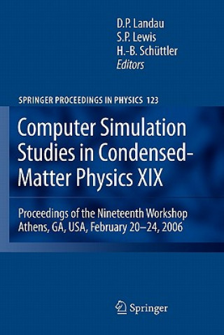 Buch Computer Simulation Studies in Condensed-Matter Physics XIX David P. Landau