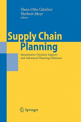 Kniha Supply Chain Planning Hans-Otto Günther