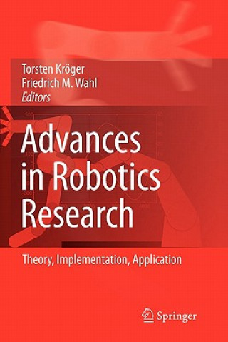 Carte Advances in Robotics Research Torsten Kröger