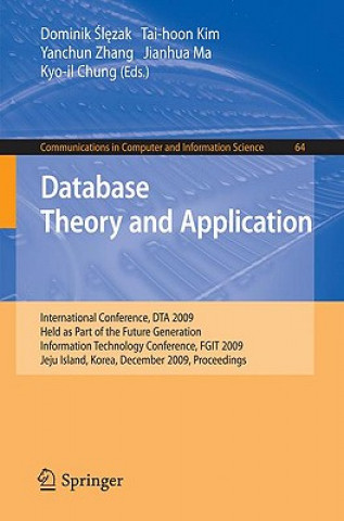 Buch Database Theory and Application Dominik Slezak