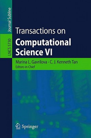Kniha Transactions on Computational Science VI Marina Gavrilova