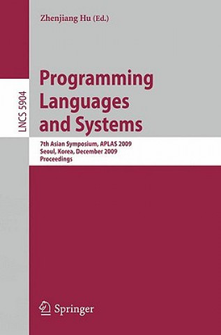 Książka Programming Languages and Systems Zhenjiang Hu