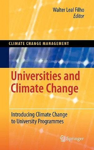 Książka Universities and Climate Change Walter Leal Filho