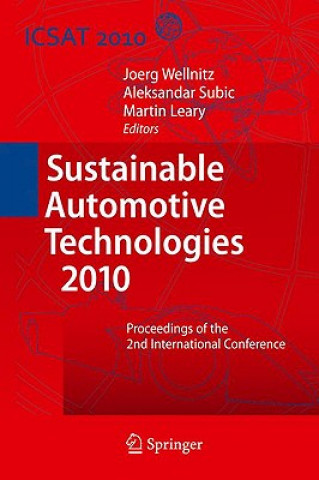 Książka Sustainable Automotive Technologies 2010 Jörg Wellnitz