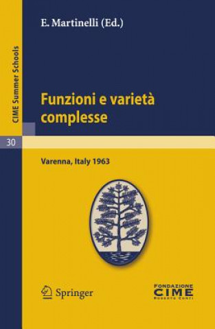 Könyv Funzioni e varietà complesse E. Martinelli