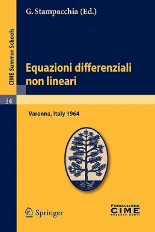 Kniha Equazioni differenziali non lineari G. Stampacchia