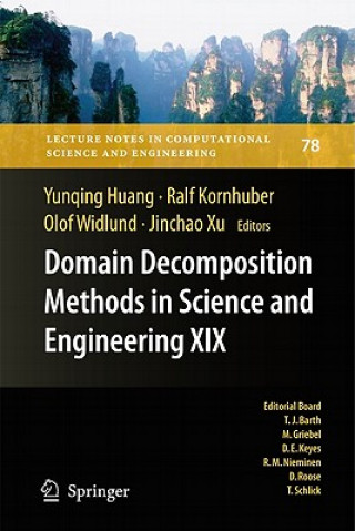 Книга Domain Decomposition Methods in Science and Engineering XIX Yunqing Huang