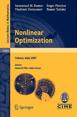 Kniha Nonlinear Optimization Immanuel M. Bomze