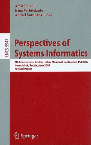 Kniha Perspectives of Systems Informatics Amir Pnueli