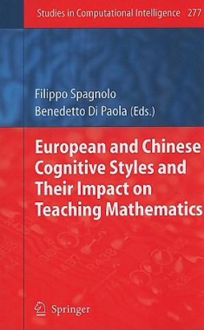 Kniha European and Chinese Cognitive Styles and their Impact on Teaching Mathematics Filippo Spagnolo