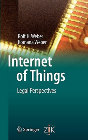 Könyv Internet of Things Rolf H. Weber