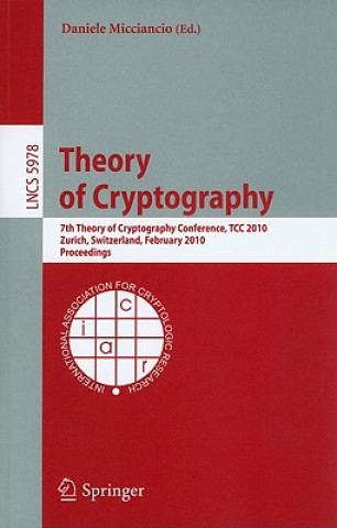 Carte Theory of Cryptography Daniele Micciancio