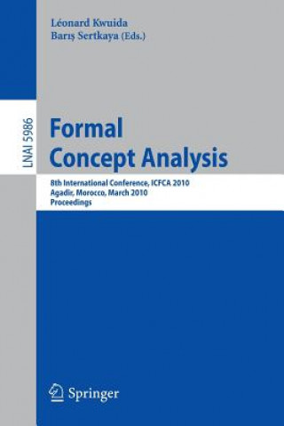 Kniha Formal Concept Analysis Léonard Kwuida