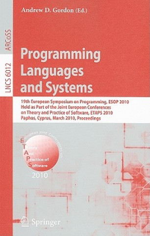 Buch Programming Languages and Systems Andrew D. Gordon