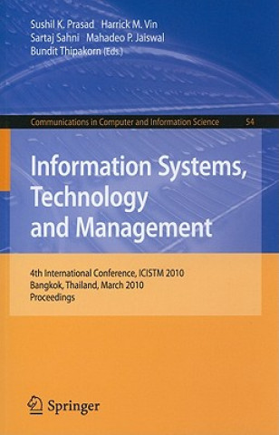 Könyv Information Systems, Technology and Management Sushil K. Prasad