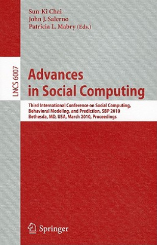 Книга Advances in Social Computing Sun-Ki Chai