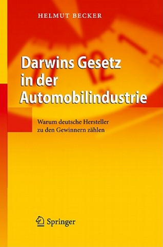 Kniha Darwins Gesetz in der Automobilindustrie Helmut Becker
