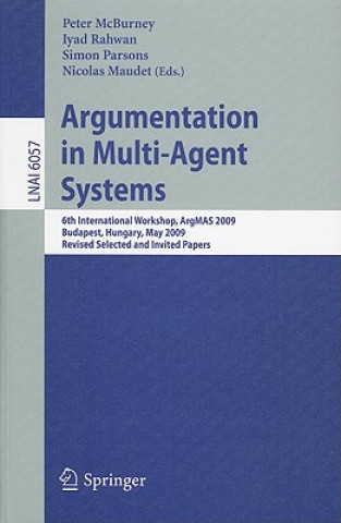 Könyv Argumentation in Multi-Agent Systems Peter McBurney