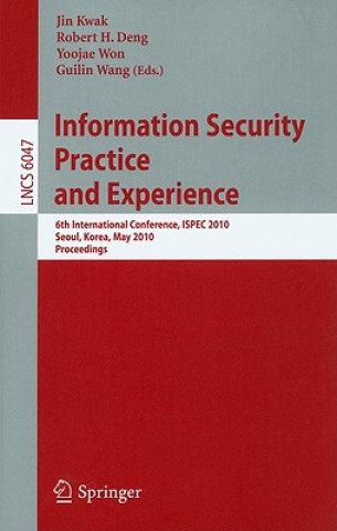 Książka Information Security, Practice and Experience Jin H. Kwak