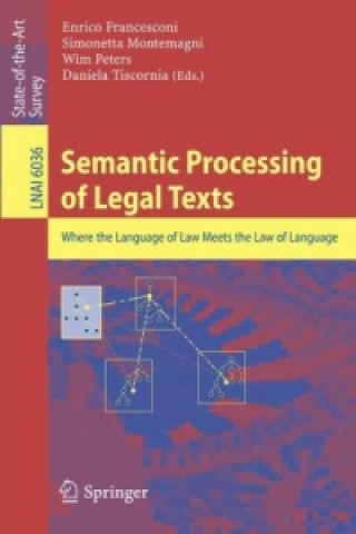 Книга Semantic Processing of Legal Texts Enrico Francesconi