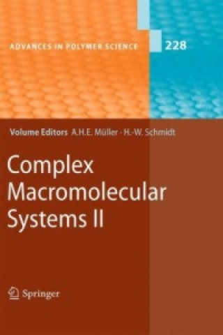 Carte Complex Macromolecular Systems II Axel H. E. Müller