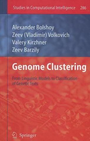 Kniha Genome Clustering Alexander Bolshoy