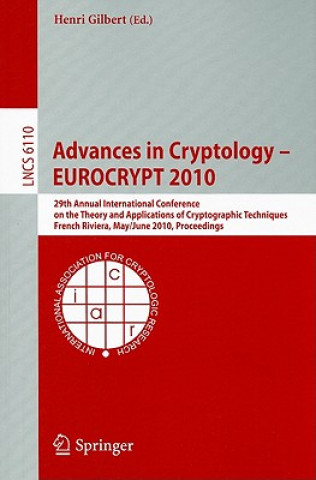 Kniha Advances in Cryptology - EUROCRYPT 2010 Henri Gilbert