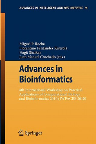 Kniha Advances in Bioinformatics Miguel P. Rocha