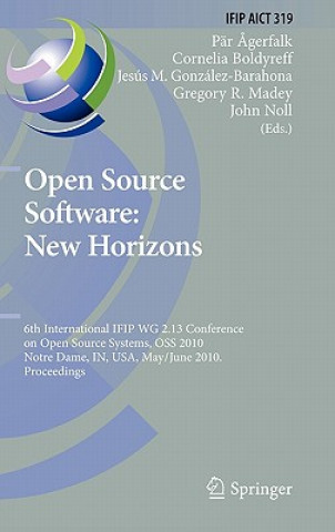 Knjiga Open Source Software: New Horizons Pär J.