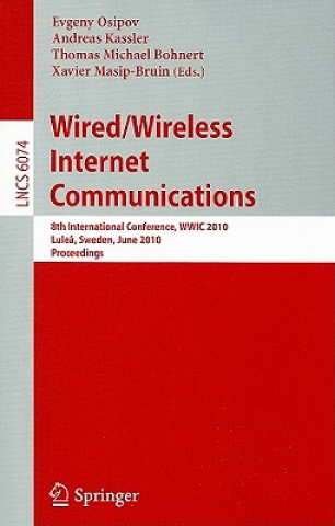 Kniha Wired/Wireless Internet Communications Evgeny Osipov