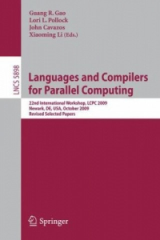 Książka Languages and Compilers for Parallel Computing Guang R. Gao