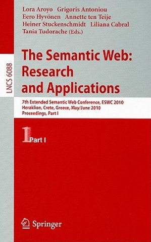 Kniha The Semantic Web: Research and Applications Lora Aroyo