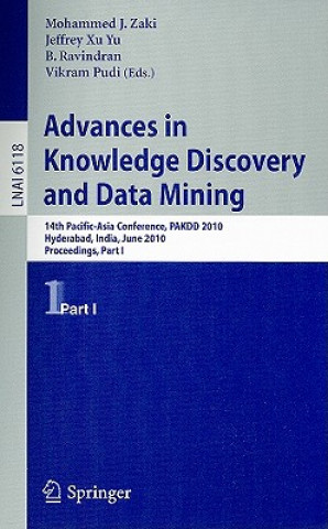 Kniha Advances in Knowledge Discovery and Data Mining, Part I Mohammed J. Zaki