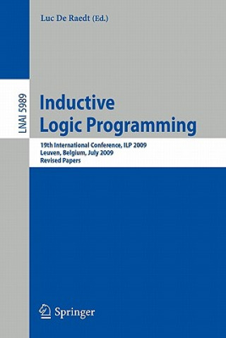 Book Inductive Logic Programming Luc De Raedt