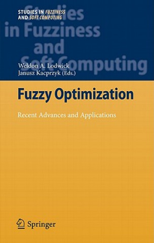 Kniha Fuzzy Optimization Weldon A. Lodwick