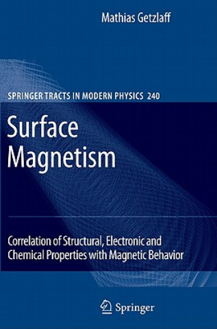 Buch Surface Magnetism Mathias Getzlaff