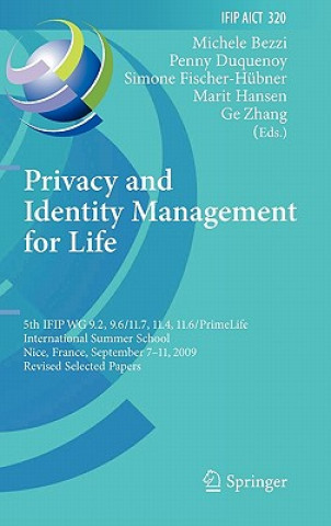 Kniha Privacy and Identity Management for Life Michele Bezzi