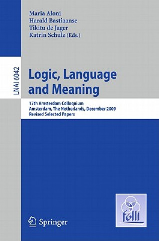 Kniha Logic, Language and Meaning Maria Aloni