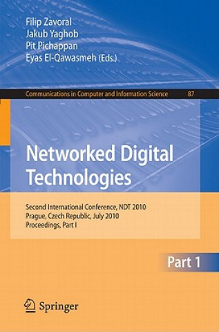 Książka Networked Digital Technologies, Part I Filip Zavoral