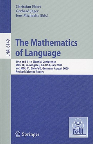 Kniha The Mathematics of Language Christian Ebert