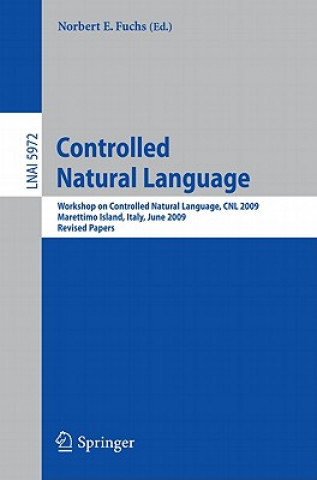 Livre Controlled Natural Language Norbert E. Fuchs