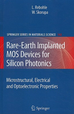 Kniha Rare-Earth Implanted MOS Devices for Silicon Photonics Lars Rebohle