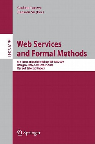 Kniha Web Services and Formal Methods Cosimo Laneve