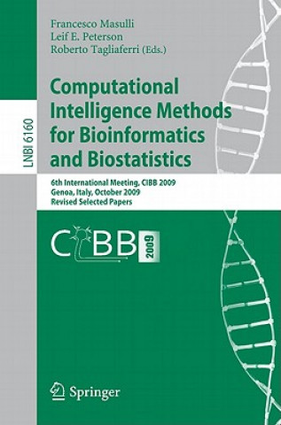 Könyv Computational Intelligence Methods for Bioinformatics and Biostatistics Francesco Masulli