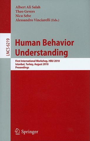 Könyv Human Behavior Understanding Albert Ali Salah