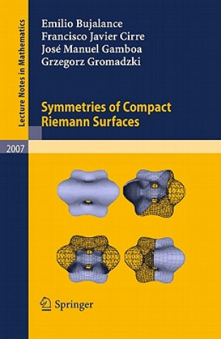 Könyv Symmetries of Compact Riemann Surfaces Emilio Bujalance