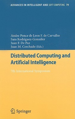 Könyv Distributed Computing and Artificial Intelligence Andre Ponce de Leon F. de Carvalho
